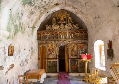 Église d'Agios Georgios (Vistigi) , © Ministère de la Culture, Éphorie des Antiquités de Rethymnon